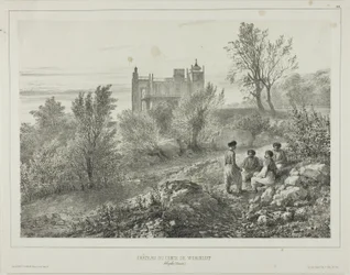 Grev Woronzoffs slot, Aloupka, Krim, 12. august 1837