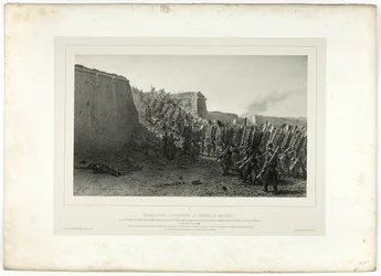 Workers Crowning the Breach of Bastion 7, fra Souvenirs d