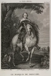 Denis-Sébastien Leroy, Antoine-Claude-François Villerey og Jean Duplessis-Bertaux - Markisen af Moncade, efter Antoine van Dyck - 1802-1815