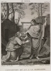 Denis-Sébastien Leroy, Chataigner og Dambrun - Jesu Kristi tilsynekomst for Madeleine, efter Eustache Le Sueur - 1802-1815