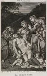 Denis-Sébastien Leroy, Chataigner og Dennel - Den døde Kristus, efter Annibale Carracci - 1802-1815