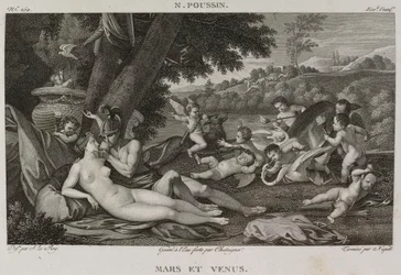 Denis-Sébastien Leroy, Chataigner og Niquet - Mars og Venus, efter Nicolas Poussin - 1802-1815