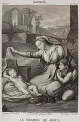 Denis-Sébastien Leroy, Petit og Bovinet - Jesu søvn, efter Raphael - 1802-1815