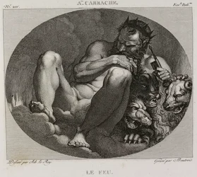 Denis-Sébastien Leroy et Boutrois - Ild, efter Annibale Carrache - 1802-1815