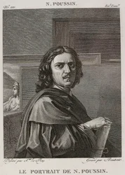Denis-Sébastien Leroy et Boutrois - Portrættet af Nicolas Poussin, efter Nicolas Poussin - 1802-1815