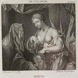 Denis-Sébastien Leroy og H. Guttemberg - Judith, efter Philip van Dijk - 1802-1815