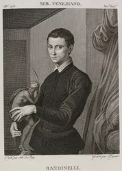 Denis-Sébastien Leroy et Pigeot - Bandinelli, tidligere tilskrevet Sebastiano del Piombo, nu tilskrevet Bronzino - 1802-1815