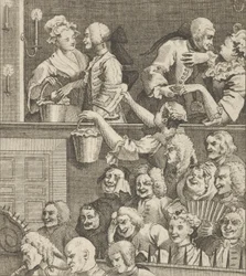 The Laughing Publikum, CA. 1800.