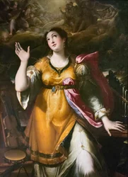 Cecilia, ca. 1580 (olie på lærred)