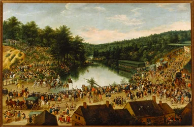 Fest for Vor Frue af skoven ... (olie på lærred)