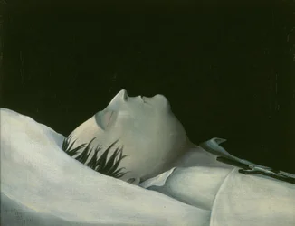 Napoleon på sit dødsleje på Sankt Helena, 1821