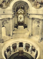 Napoleons grav, Les Invalides, Paris, Frankrig, ca. 1900