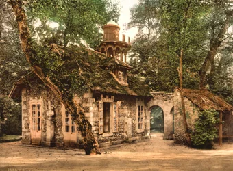 Petit Trianon, mejeriet, Versailles, ca. 1890-1900