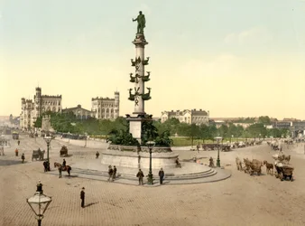 The Praterstern, Wien, Østrig-Ungarn, ca. 1900