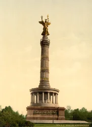 Triumfsøjlen, Berlin, Tyskland, ca. 1900