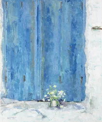 Blue Shutter, 1990 (bord)