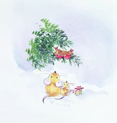 Julemus og Robins