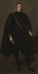 Filip IV, konge af Spanien, ca. 1624 (olie på lærred)