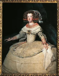 Portræt af Infanta Maria Theresa af Spanien