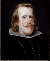 Portræt af Filip IV, konge af Spanien, ca. 1652-1653 (olie på lærred)