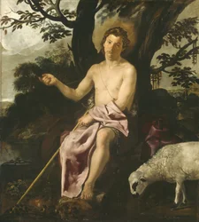Sankt Johannes Døberen i ørkenen, ca. 1622