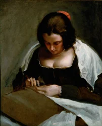 The needlewoman (maleri på lærred)
