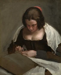 The Needlewoman, ca. 16401650.