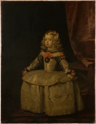 Portræt af infanta Margarita (1651-1673)