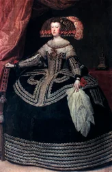 Dronning Doña Mariana af Østrig, c1652-1653.