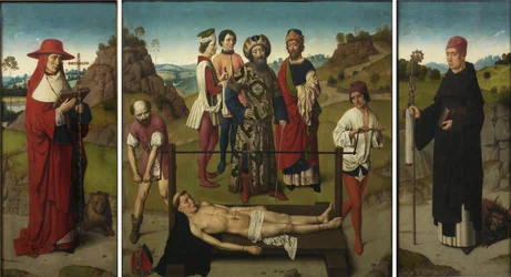 Triptykon af Martyrdømmet Saint Erasmus