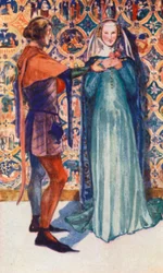 En mand og kvinde fra Edward II