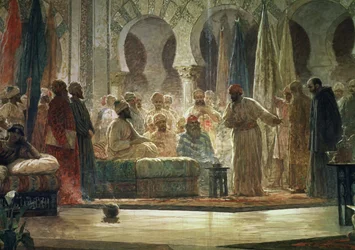 Abd al-Rahman III (891-961) modtager ambassadøren