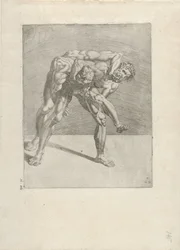 To brydere Wrestlers (serietitel)