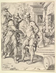 Lignelsen om den barmhjertige samaritaner, 1549.