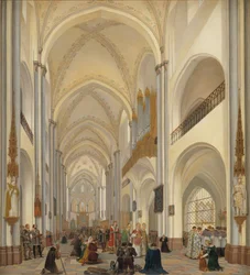Det indre af Roskilde Domkirke