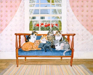 Biedermeier-katte