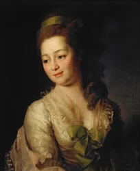 Portræt af Maria Dyakova, 1778