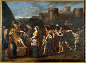 Alexanders clement. Maleri af Domenico Zampieri dit The Dominiquin (1581-1641)