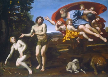 Irettesættelsen af Adam og Eva, 1626