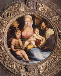 Hellig Familie, af Domenico Beccafumi (1486-1551)