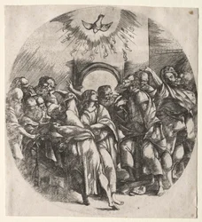Den hellige ånds nedstigning, 1518.