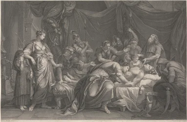 Andromache begræder Hectors død