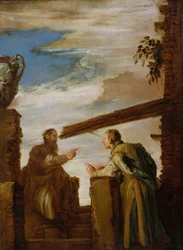 Lignelsen om splinten og bjælken, ca. 1619