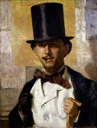 Portræt af Bernardo Celentano 1835-1863, 1859.