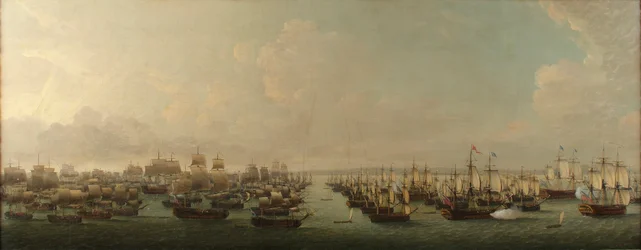 Den engelske eskadre, der angreb Havana i 1762