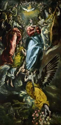 Jomfruens ubesmittede undfangelse, ca. 1608-1610.