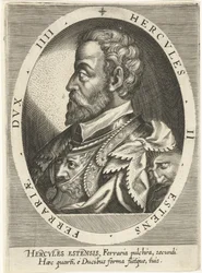 Ercole II dEste 1508-1559, hertug af Ferrara, Modena og Reggio, ca. 1600