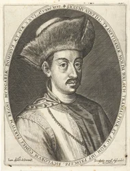 Sigismund Bathory 1572-1613, Prins af Transsylvanien. Fra Atrium heroicum, Augsburg 1600-1602, 160