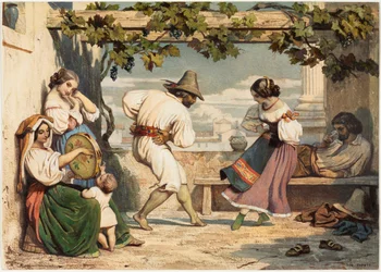 La Saltarelle, 1800-tallet.