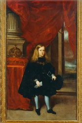 Carlos II som ung, senere konge af Spanien
